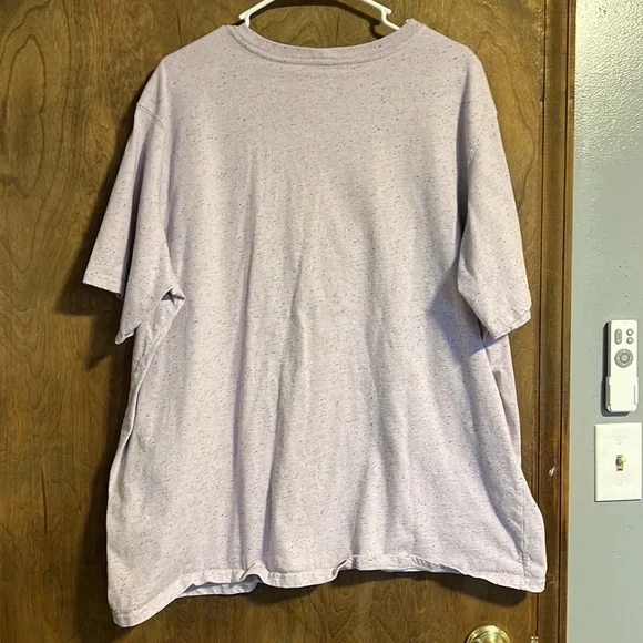 Carhartt Purple Speckled Loose-Fit T-shirt - Size 3X - Picture 2 of 3